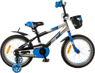Детский велосипед FAVORIT Sport SPT-16BL2- фото