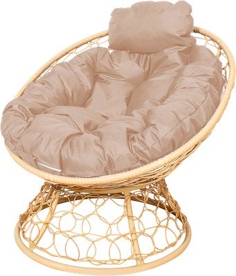 Кресло садовое M-Group Папасан мини / 12890501- фото