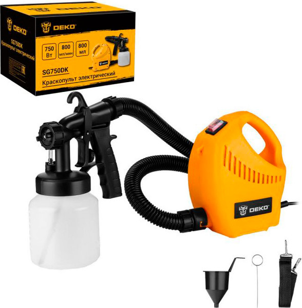 Краскопульт электрический Deko SG750DK / 083-1127- фото