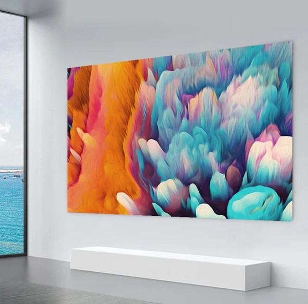 Проекционный экран Wanbo Anti-Light Curtain- фото2, картинка2 Проекционный экран Wanbo Anti-Light Curtain- фото2