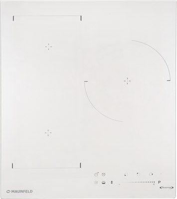 Индукционная варочная панель Maunfeld CVI453SBWH Lux Inverter- фото
