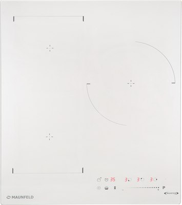 Индукционная варочная панель Maunfeld CVI453SBWH Lux Inverter- фото4