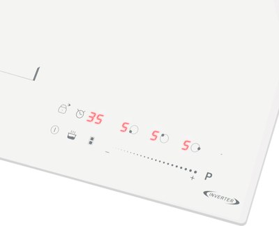 Индукционная варочная панель Maunfeld CVI453SBWH Lux Inverter- фото5