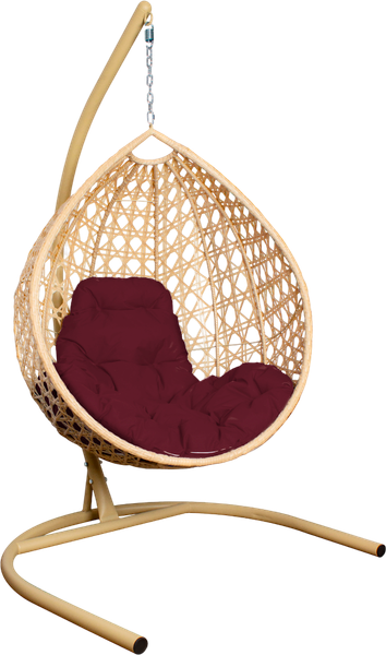 Кресло подвесное M-Group Капля Люкс / 11030502- фото