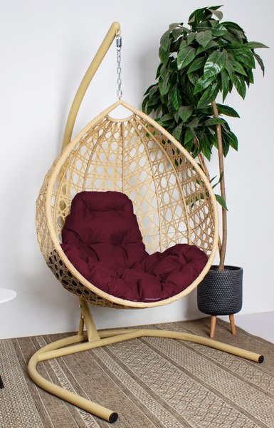 Кресло подвесное M-Group Капля Люкс / 11030502- фото2