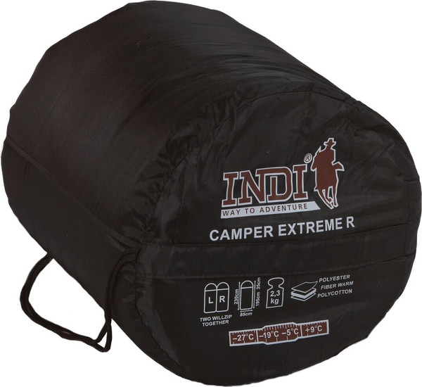 Спальный мешок INDI Camper Extreme L-zip от -27 C- фото5