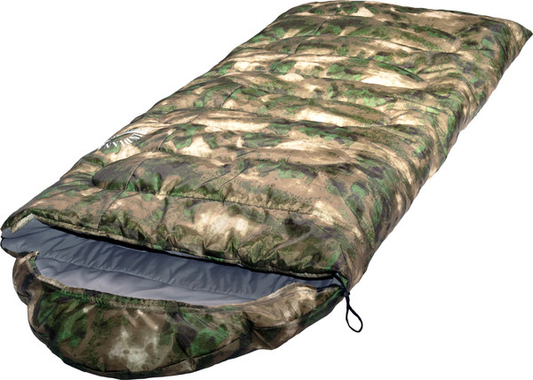 Спальный мешок INDI Traveller camo L-zip от -12°С- фото