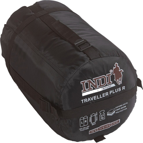 Спальный мешок INDI Traveller Plus R-zip от -12°С- фото5