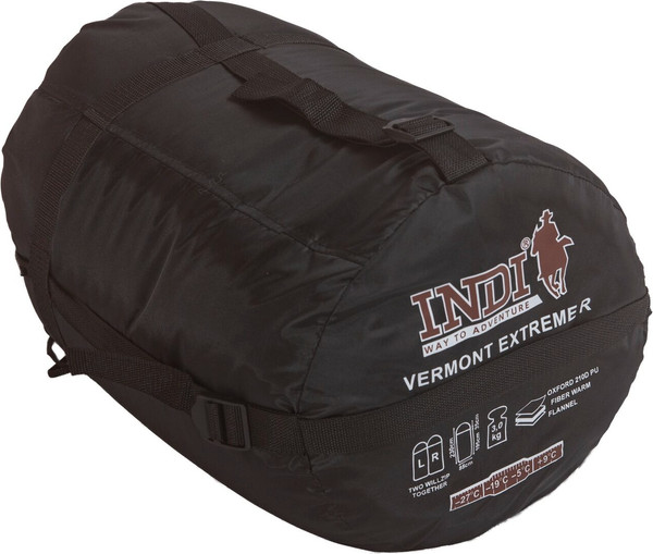 Спальный мешок INDI Vermont Extreme L-zip от -27°С- фото5