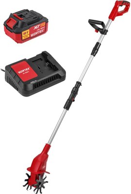 Миникультиватор аккумуляторный Wortex CRC 3018 XLT SET (1335865)- фото2
