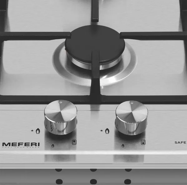Газовая варочная панель MEFERI MGH302IX Light- фото4