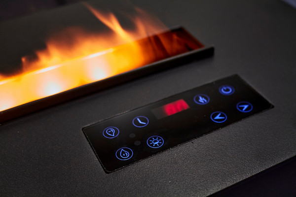 Электрокамин RealFlame 3D Cassette 800 Black Panel- фото8