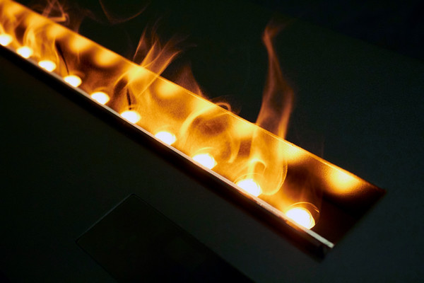 Электрокамин RealFlame 3D Cassette 800 Black Panel- фото9