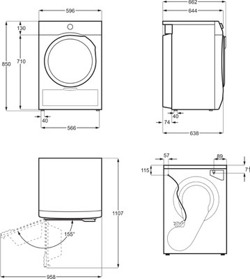 Сушильная машина Electrolux EW6D285YP- фото6