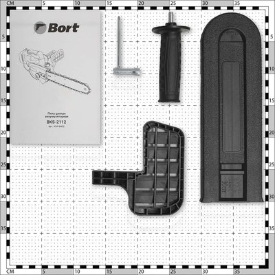 Пила цепная аккумуляторная Bort BKS-2112 (93418422)- фото9