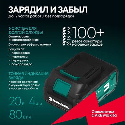 Угловая шлифовальная машина Rokodil Spark Pro- фото6