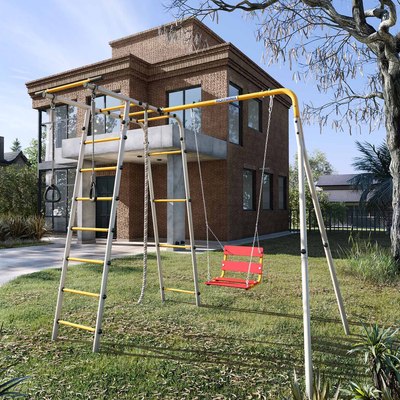 Игровой комплекс Romana Лесная поляна - 3 / 103.26.05+1.Д-26.02 Т.21.01 - фото2