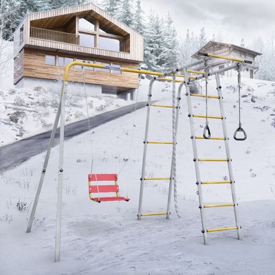 Игровой комплекс Romana Лесная поляна - 3 / 103.26.05+1.Д-26.02 Т.21.01 - фото3