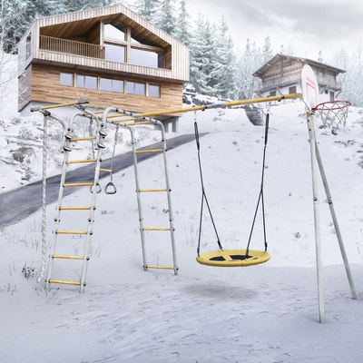 Игровой комплекс Romana Акробат-2-PRO / 103.19.05+1.Д-26.04 Т.23.00 - фото3