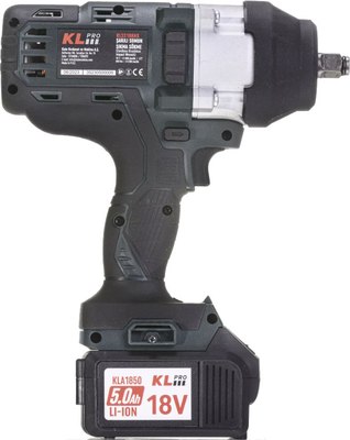 Аккумуляторный гайковерт KLPRO KLSS18BHX-50- фото7