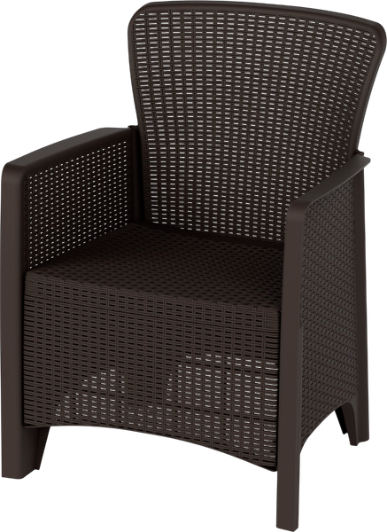 Кресло садовое Альтернатива Ротанг Лайт М8909- фото