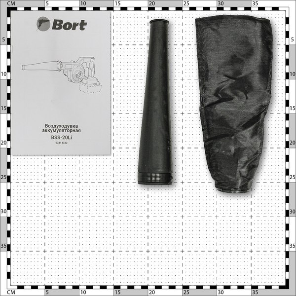 Воздуходувка аккумуляторная Bort BSS-20Li (93414332)- фото5