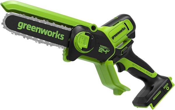 Пила цепная аккумуляторная Greenworks GD24CSMNX / 2008707UA- фото2