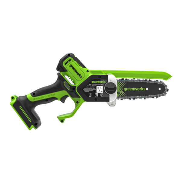 Пила цепная аккумуляторная Greenworks GD24CS15- фото4