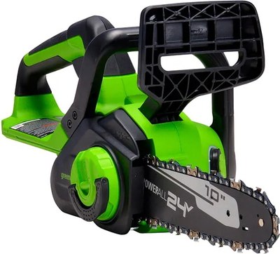 Пила цепная аккумуляторная Greenworks G24CS25 / 2007707UH- фото3
