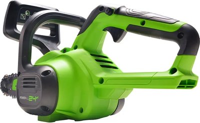 Пила цепная аккумуляторная Greenworks G24CS25 / 2007707UH- фото6