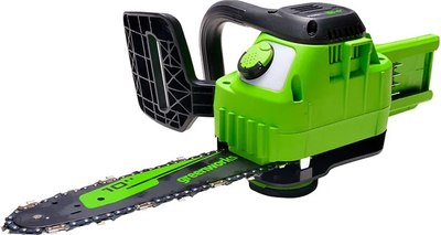 Пила цепная аккумуляторная Greenworks G24CS25 / 2007707UH- фото8