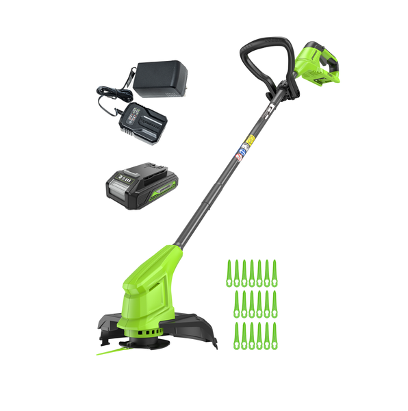 Триммер электрический Greenworks G24LT251 / 2113307SA- фото8