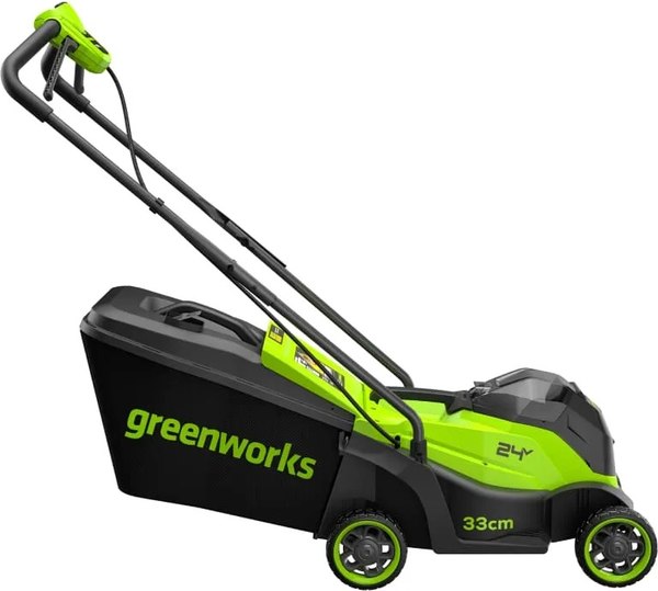 Газонокосилка аккумуляторная Greenworks GD24LM331 / 2520607UB- фото4