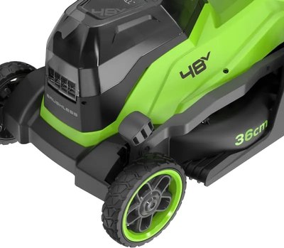 Газонокосилка аккумуляторная Greenworks GD24X2LM361 / 2520707- фото10