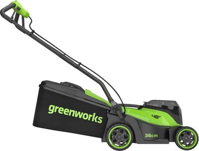 Газонокосилка аккумуляторная Greenworks GD24X2LM361 / 2520707- фото3