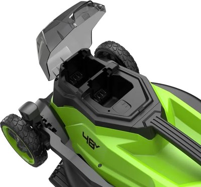 Газонокосилка аккумуляторная Greenworks GD24X2LM361 / 2520707- фото8
