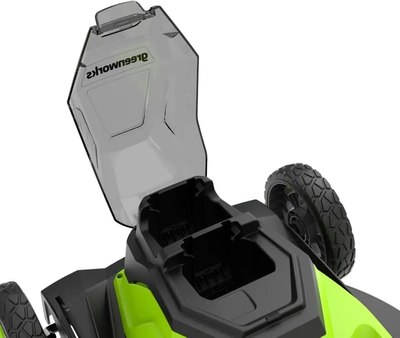 Газонокосилка аккумуляторная Greenworks GD24X2LM411 / 2520907- фото10