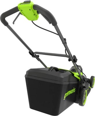 Газонокосилка аккумуляторная Greenworks GD24X2LM411 / 2520907- фото9