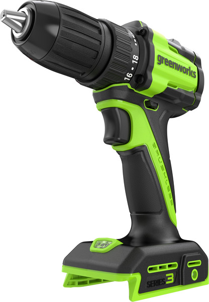 Аккумуляторная дрель-шуруповерт Greenworks DD345 бесщеточная 24V / 3708307- фото, картинка Аккумуляторная дрель-шуруповерт Greenworks DD345 бесщеточная 24V / 3708307- фото