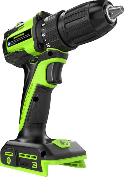 Аккумуляторная дрель-шуруповерт Greenworks DD345 бесщеточная 24V / 3708307- фото2, картинка2 Аккумуляторная дрель-шуруповерт Greenworks DD345 бесщеточная 24V / 3708307- фото2