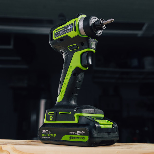 Аккумуляторный шуруповерт Greenworks ID3170 / 3804907- фото3