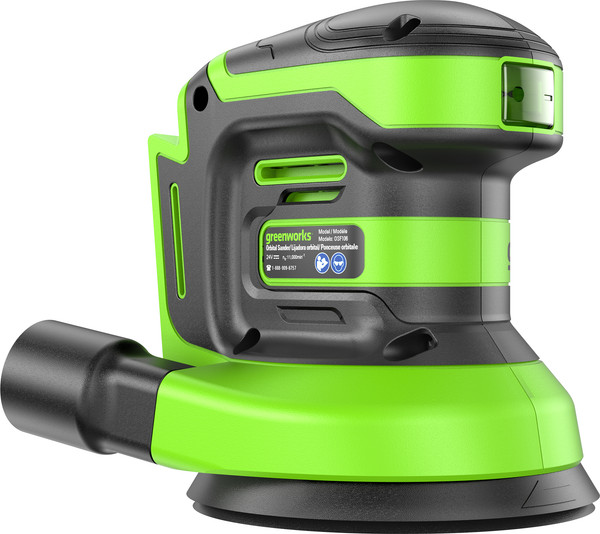 Эксцентриковая шлифовальная машина Greenworks OS325 / 3100907- фото4