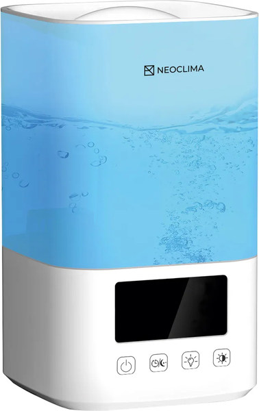Ультразвуковой увлажнитель воздуха Neoclima Vision 2.5L White- фото2, картинка2 Ультразвуковой увлажнитель воздуха Neoclima Vision 2.5L White- фото2