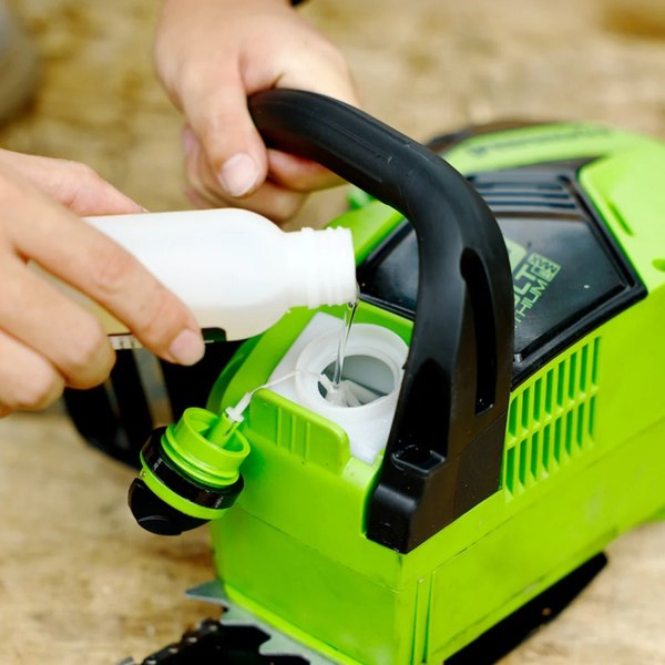 Пила цепная аккумуляторная Greenworks GD40CS18 / 2005807UH- фото7
