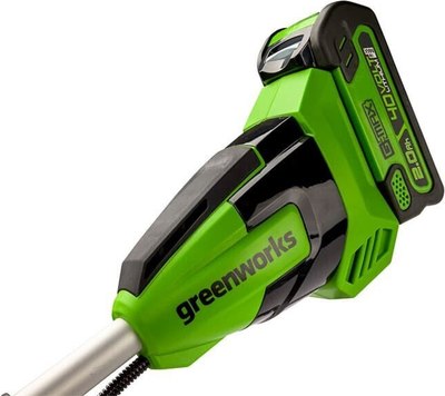 Триммер аккумуляторный Greenworks GD40BCB / 2105707UH- фото5