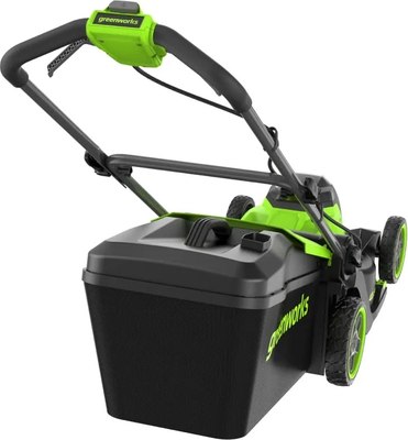 Газонокосилка аккумуляторная Greenworks GD40LM411 / 2521007UB- фото9