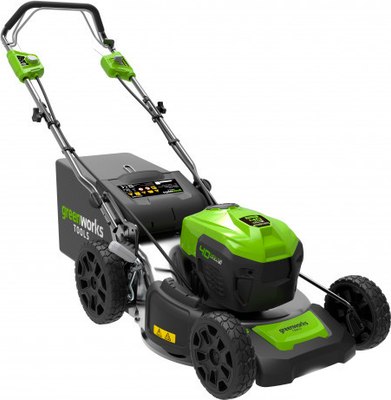 Газонокосилка аккумуляторная Greenworks GD40LM46SP / 2506807UH- фото2