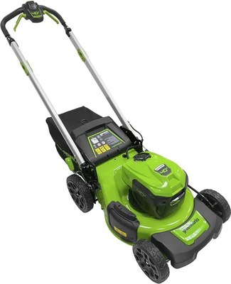 Газонокосилка аккумуляторная Greenworks GD40LM48SP / 2517407UH- фото3