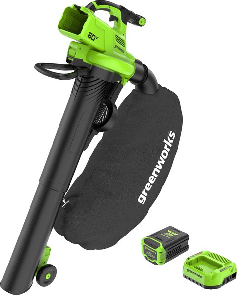 Воздуходувка аккумуляторная Greenworks GD60BVII / 2409307- фото5