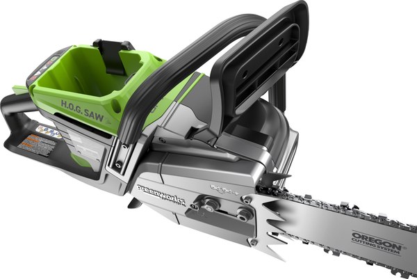 Пила цепная аккумуляторная Greenworks OCS800 / 2009707- фото4